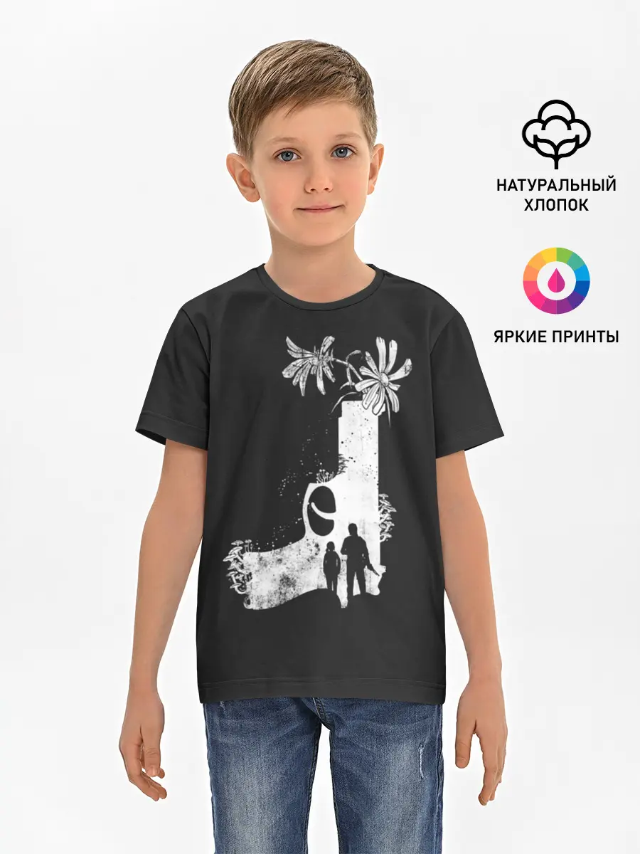 Детская базовая футболка / Survivors with gun