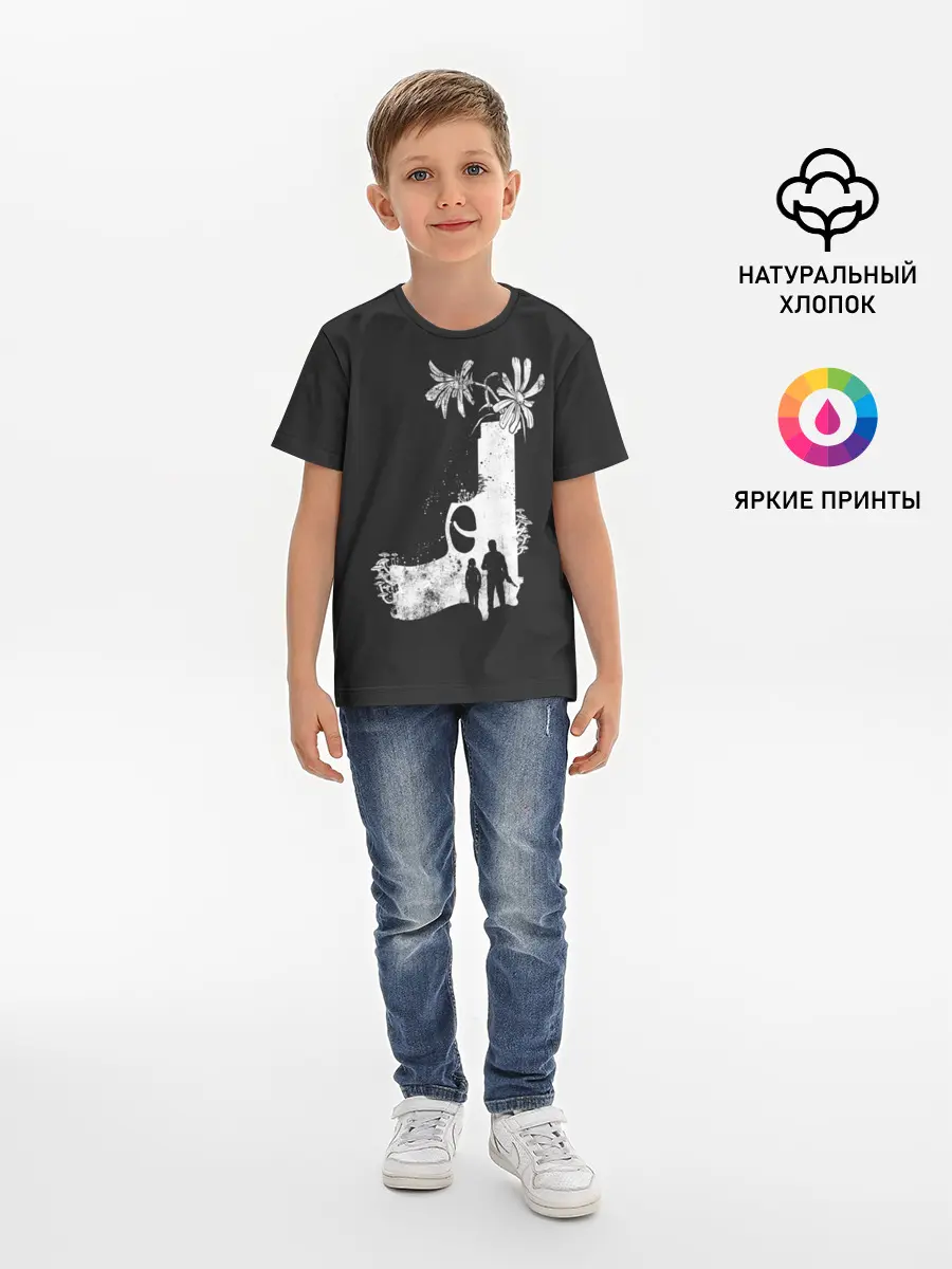 Детская базовая футболка / Survivors with gun