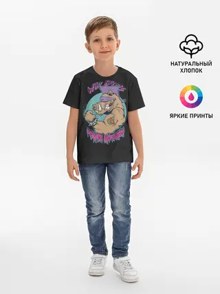 Детская базовая футболка / Дикий Бибоп