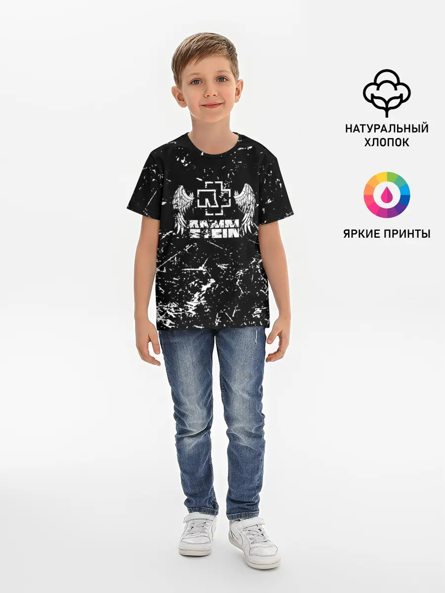 Детская базовая футболка / RAMMSTEIN