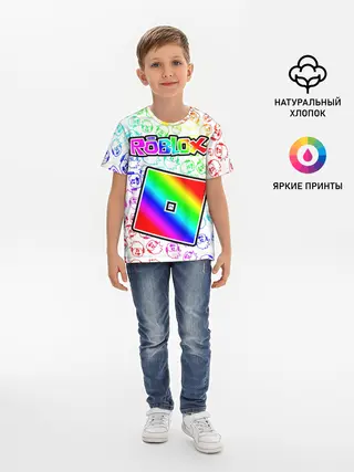 Детская базовая футболка / ROBLOX