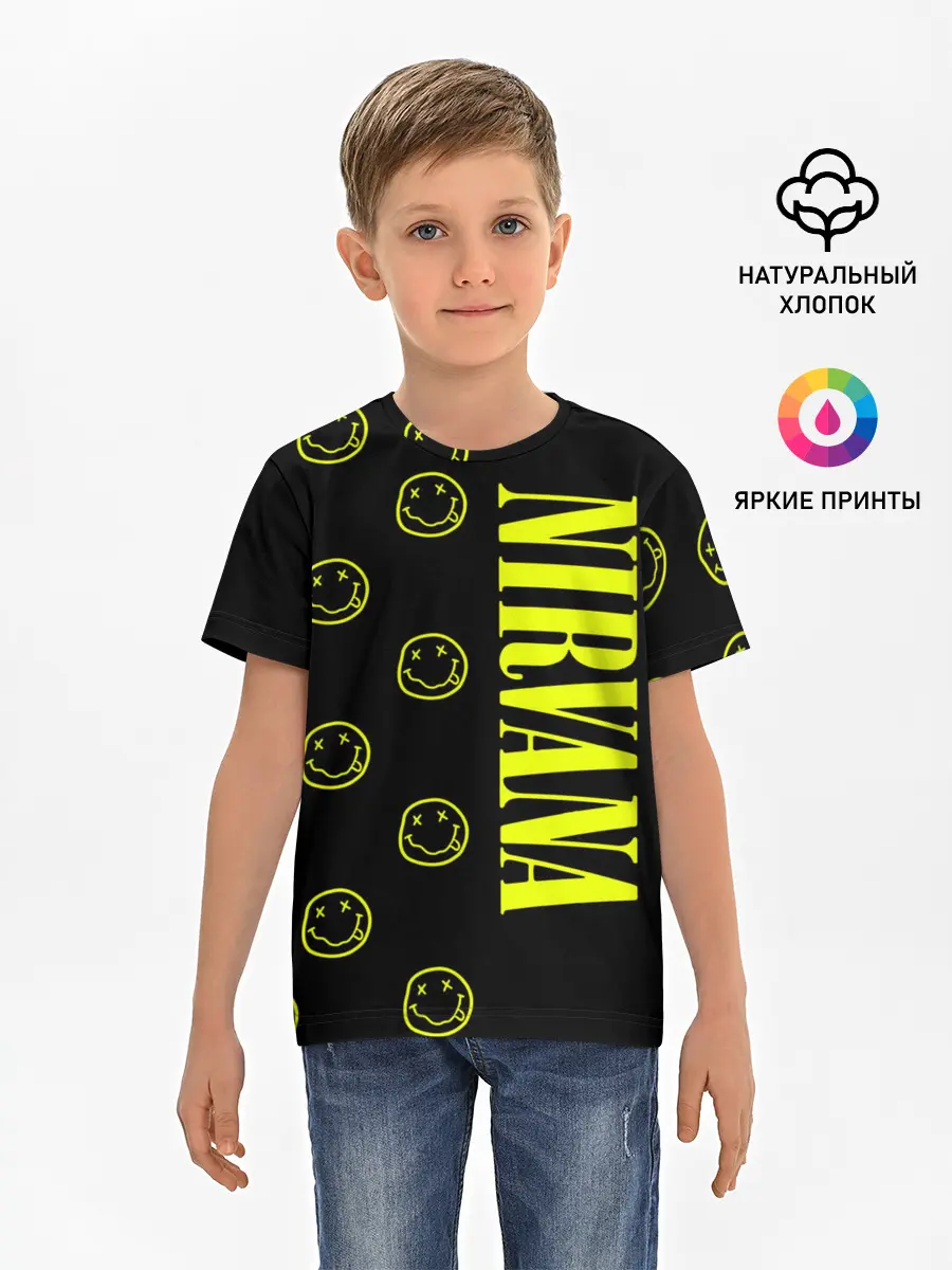 Детская базовая футболка / Nirvana 2