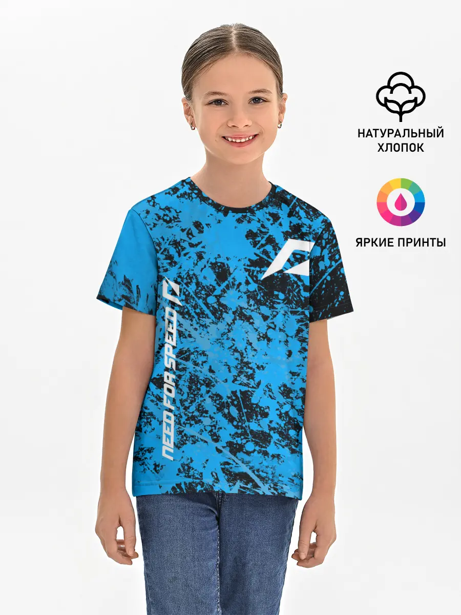 Детская базовая футболка / Need for speed Shift