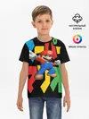 Детская базовая футболка / mario