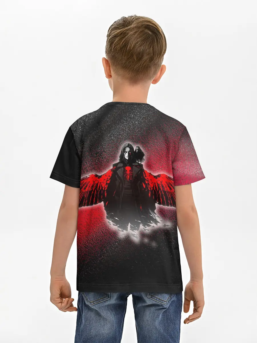 Детская базовая футболка / Ворон