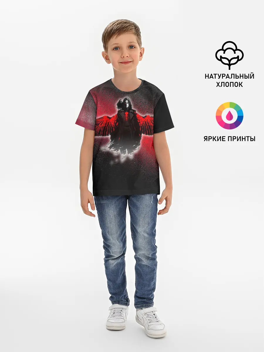 Детская базовая футболка / Ворон