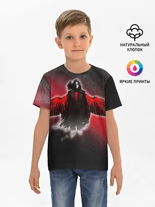 Детская базовая футболка / Ворон