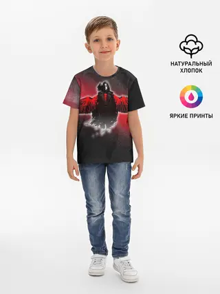 Детская базовая футболка / Ворон