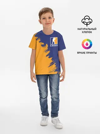 Детская базовая футболка / CS:GO
