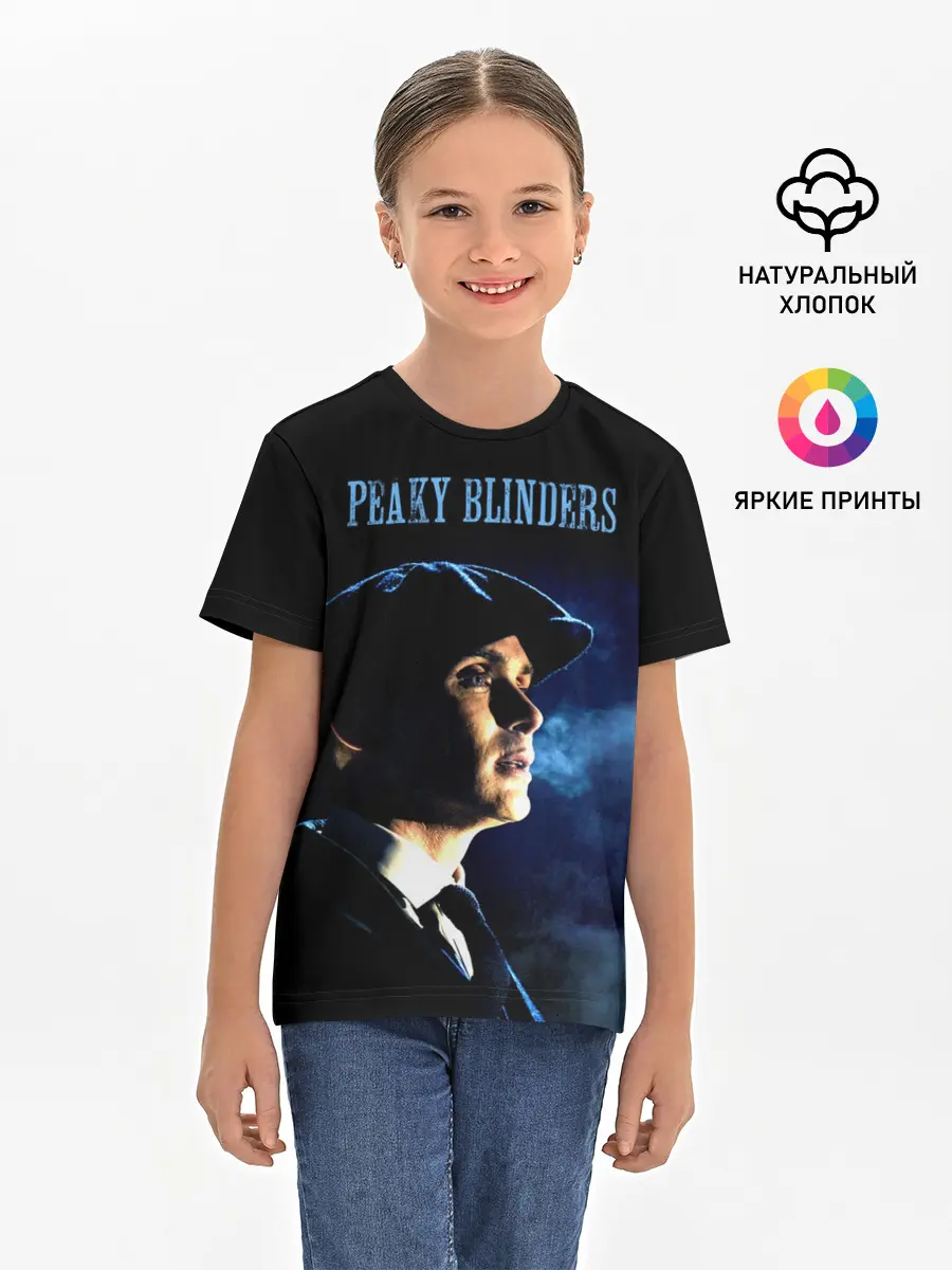 Детская базовая футболка / Острые козырьки