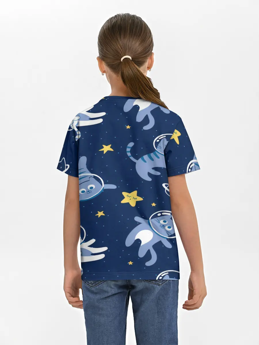 Детская базовая футболка / КОСМОКОТ