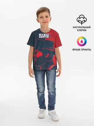 Детская базовая футболка / RDR2 | Артур