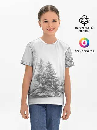 Детская базовая футболка / Winter Storm