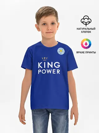 Детская базовая футболка / №9 Leicester City