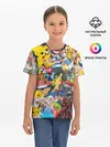 Детская базовая футболка / Pokemon