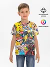 Детская базовая футболка / Pokemon