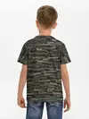 Детская базовая футболка / Именной камуфляж. Андрей