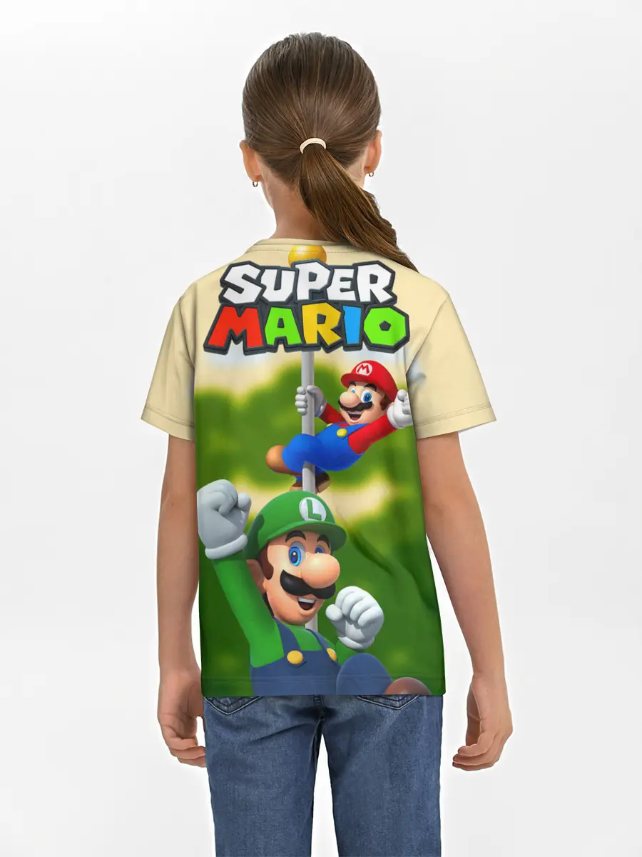 Детская базовая футболка / 3DMario