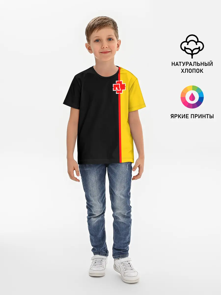 Детская базовая футболка / Rammstein Deutschland