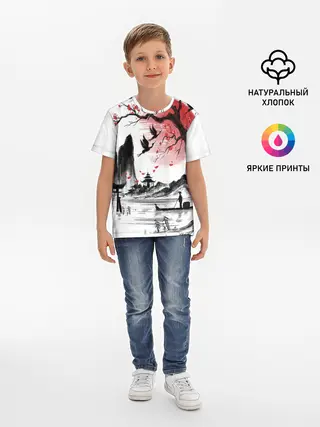 Детская базовая футболка / ЯПОНСКАЯ МЕЧТА | JAPAN DREAM