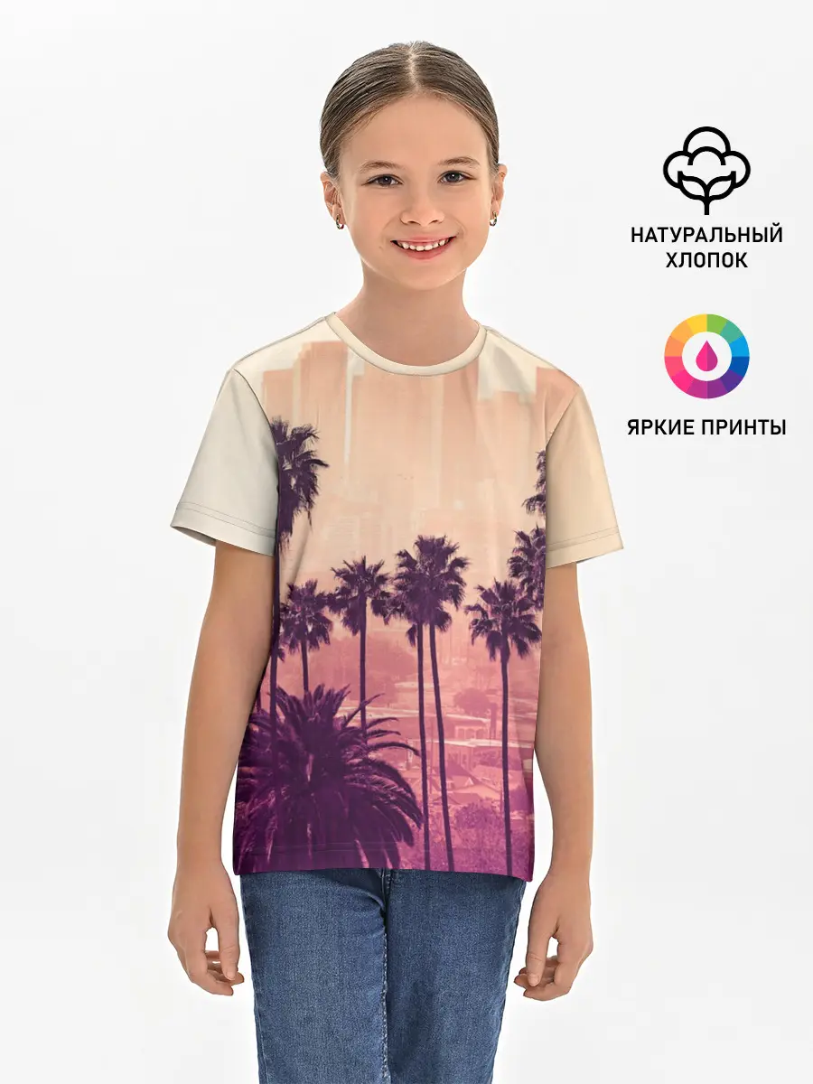 Детская базовая футболка / Los Angeles