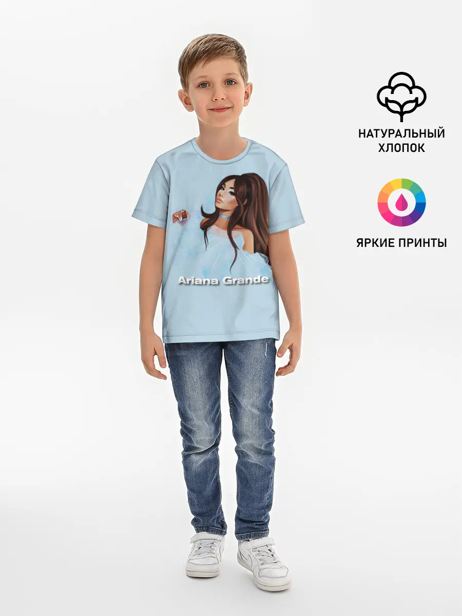Детская базовая футболка / Ariana Grande