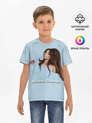 Детская базовая футболка / Ariana Grande