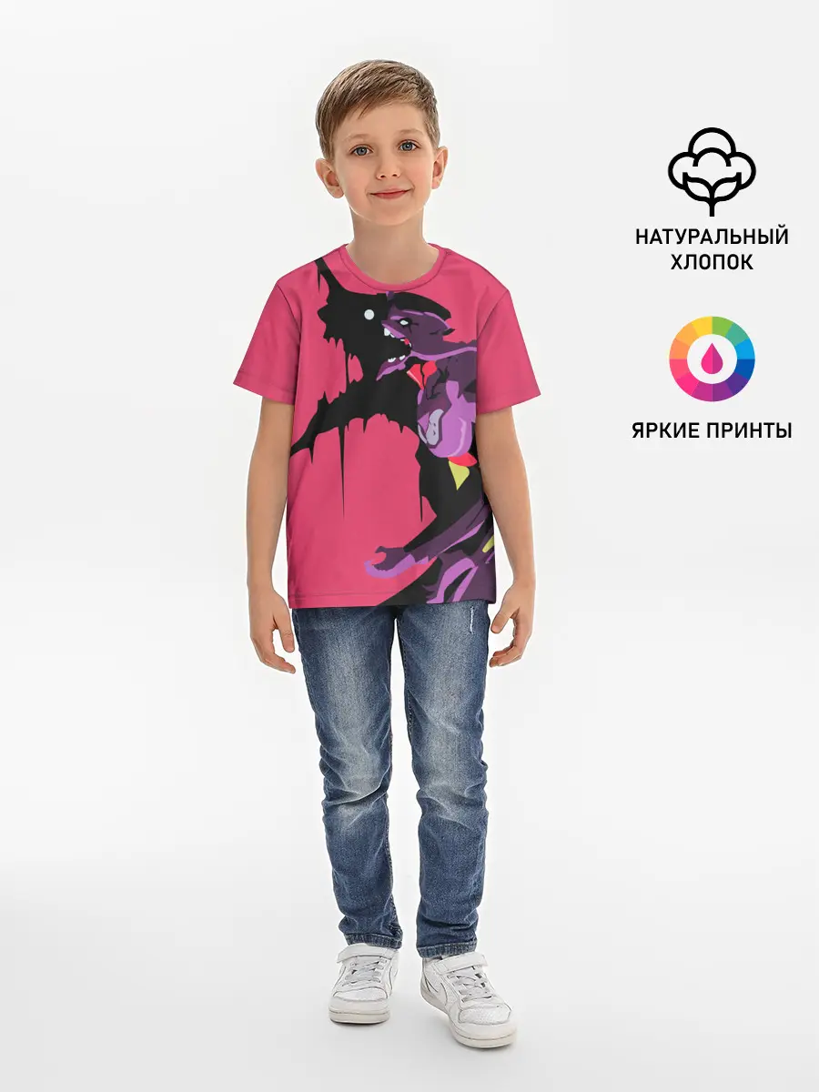 Детская базовая футболка / Евангилион