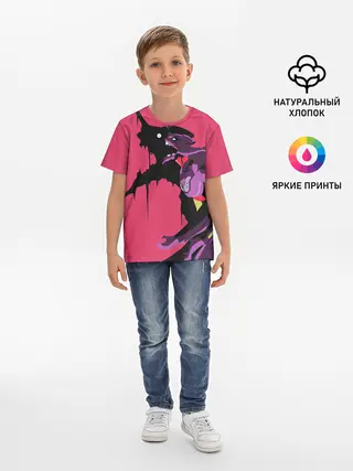 Детская базовая футболка / Евангилион