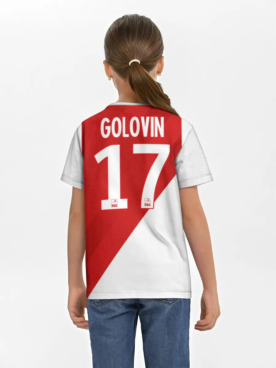 Детская базовая футболка / Головин home 18-19