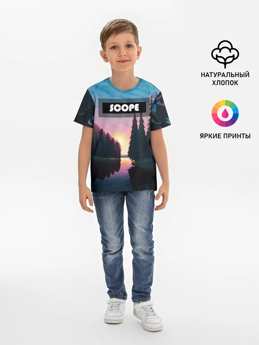 Детская базовая футболка / SCOPE