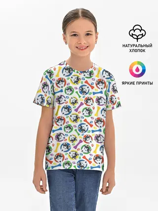 Детская базовая футболка / Хаски