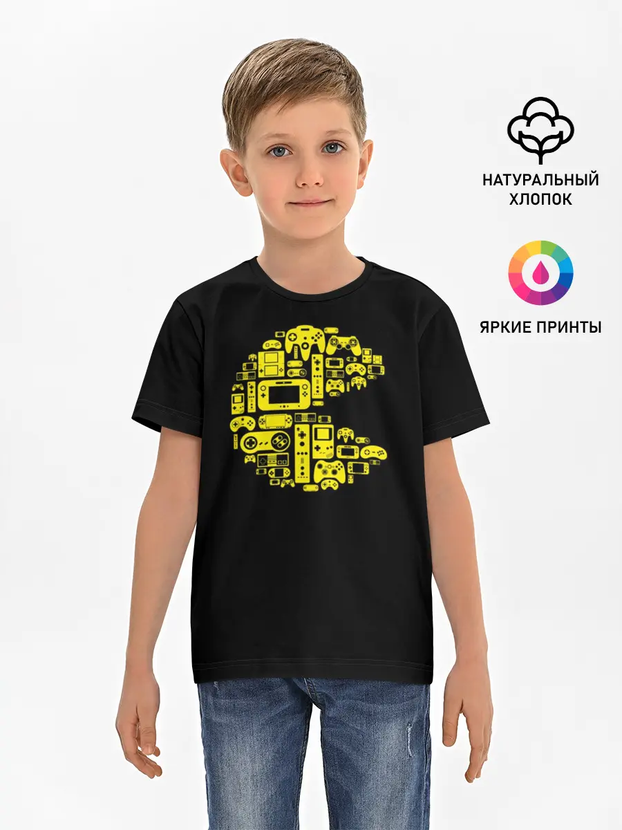 Детская базовая футболка / Pac-Man