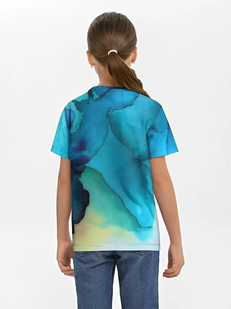 Детская базовая футболка / Акриловый