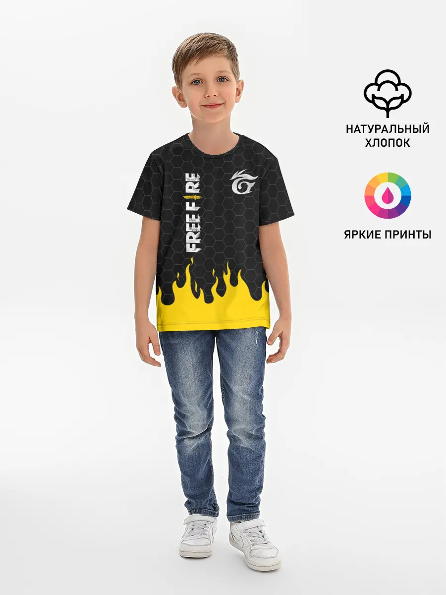Детская базовая футболка / GARENA FREE FIRE