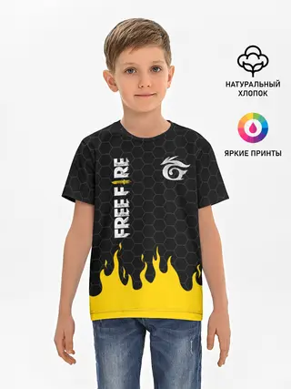Детская базовая футболка / GARENA FREE FIRE