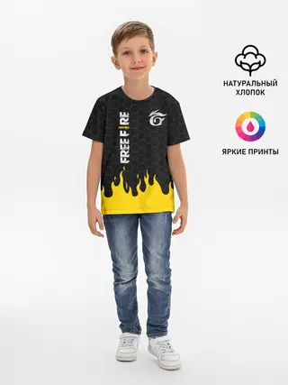 Детская базовая футболка / GARENA FREE FIRE