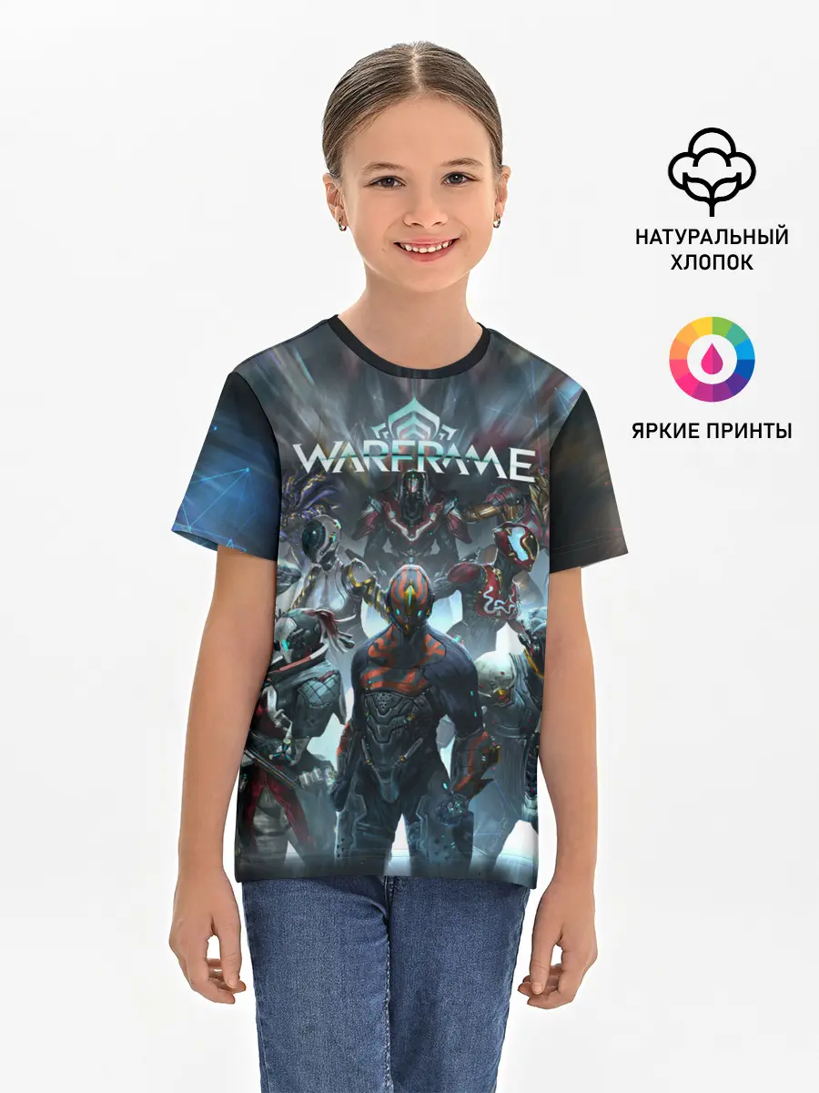 Детская базовая футболка / WARFRAME | ВАРФРЕЙМ
