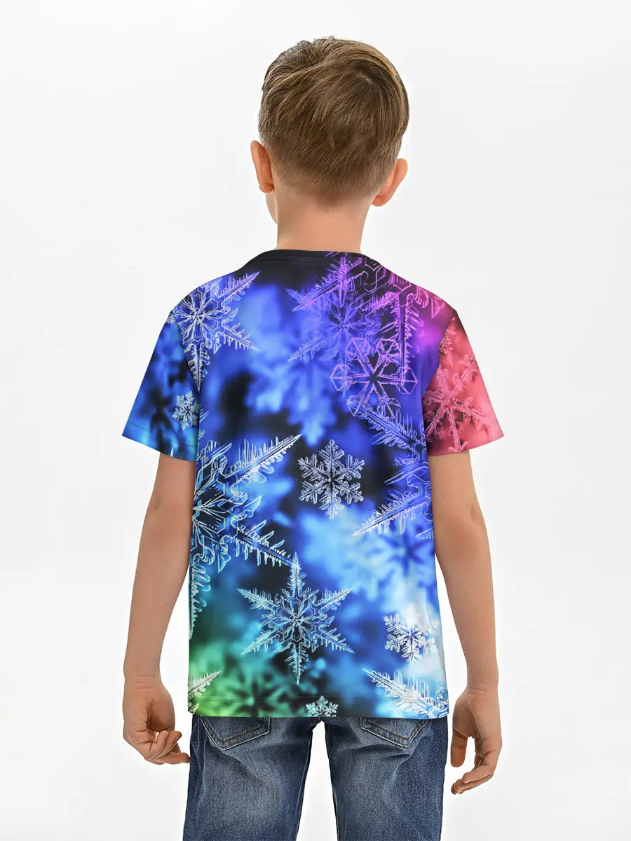 Детская базовая футболка / ЗИМНЕЕ УТРО