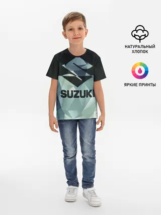Детская базовая футболка / SUZUKI