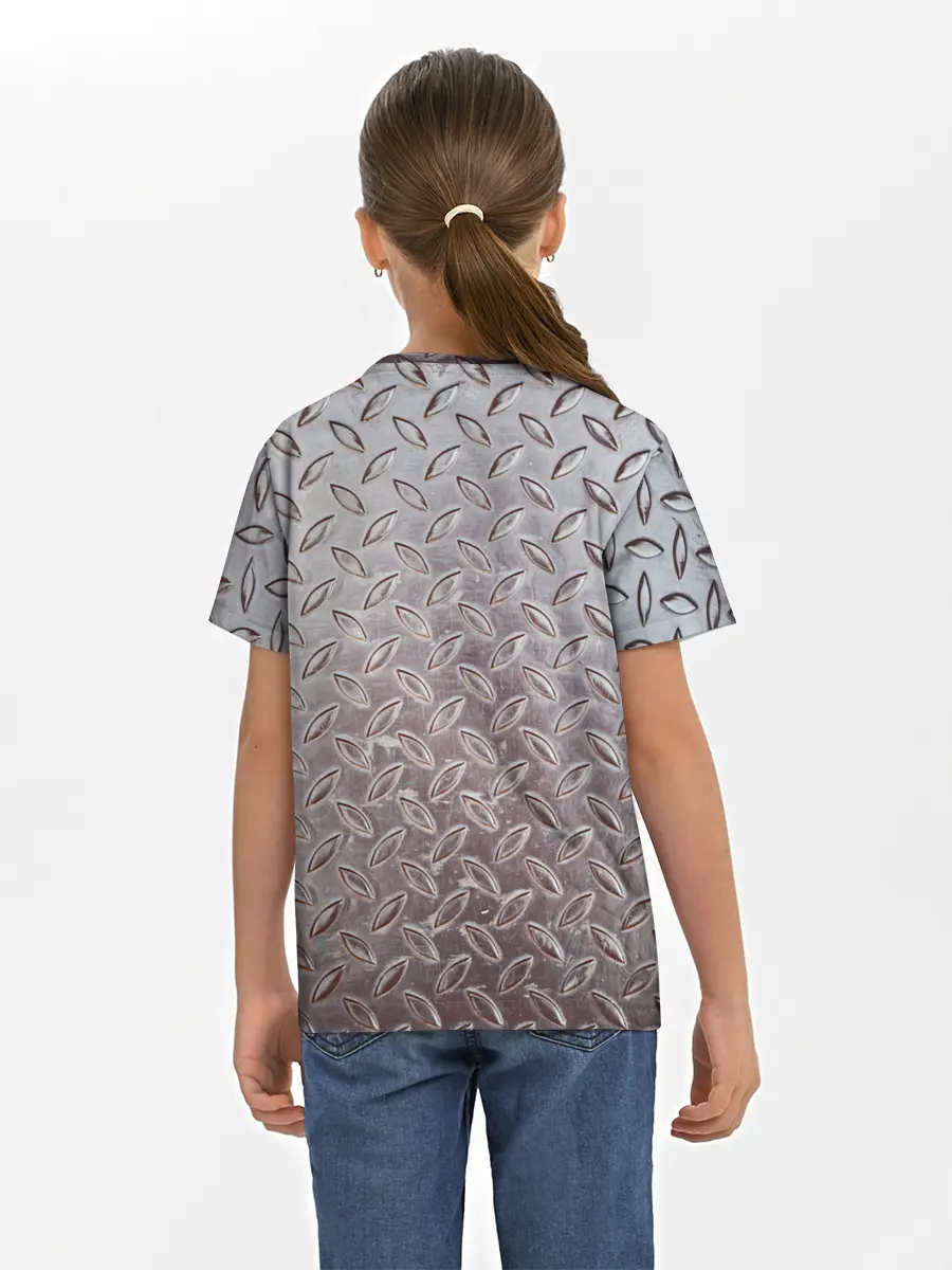 Детская базовая футболка / Стальной костюм