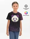 Детская базовая футболка / Панда