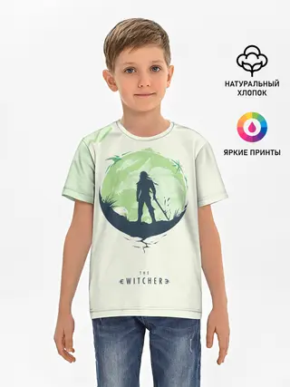 Детская базовая футболка / Школа волка