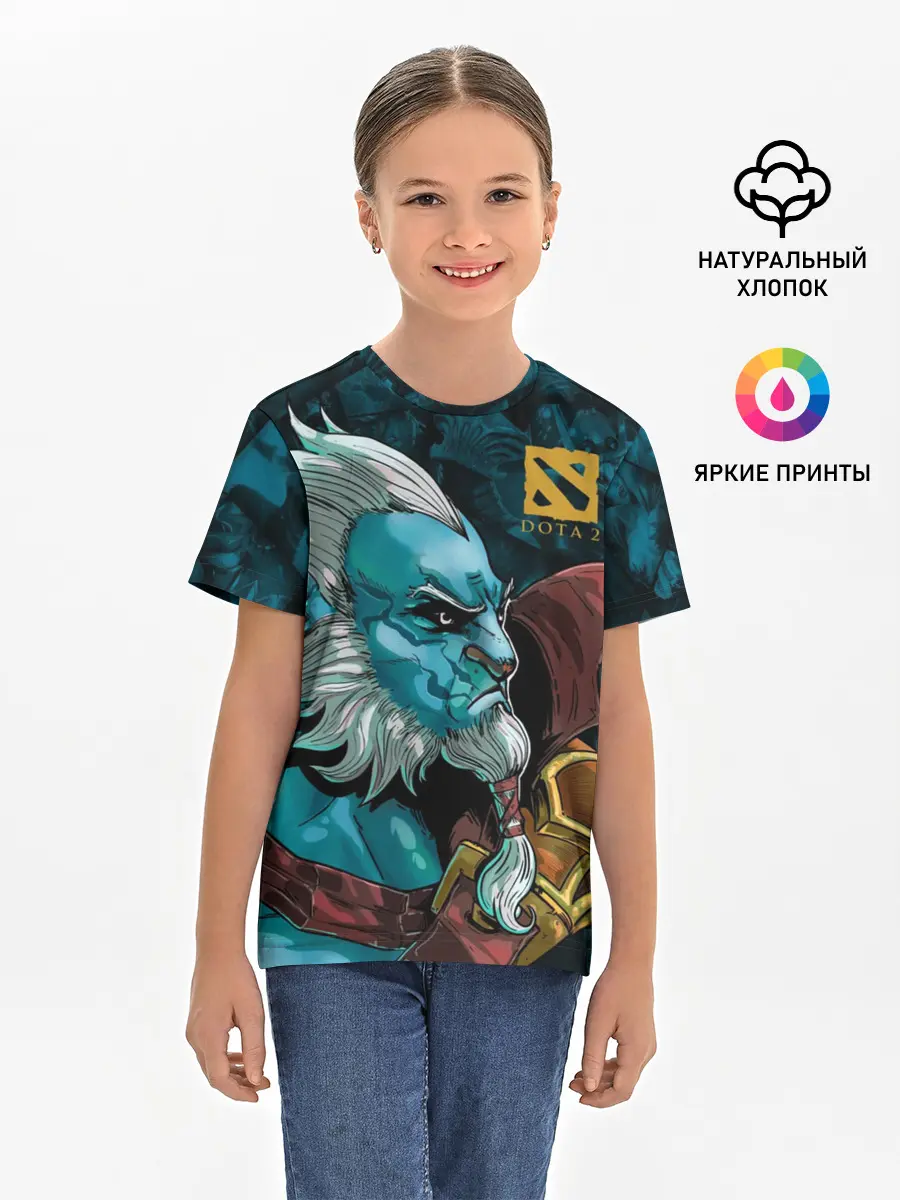 Детская базовая футболка / Фантом Лансер, DOTA 2