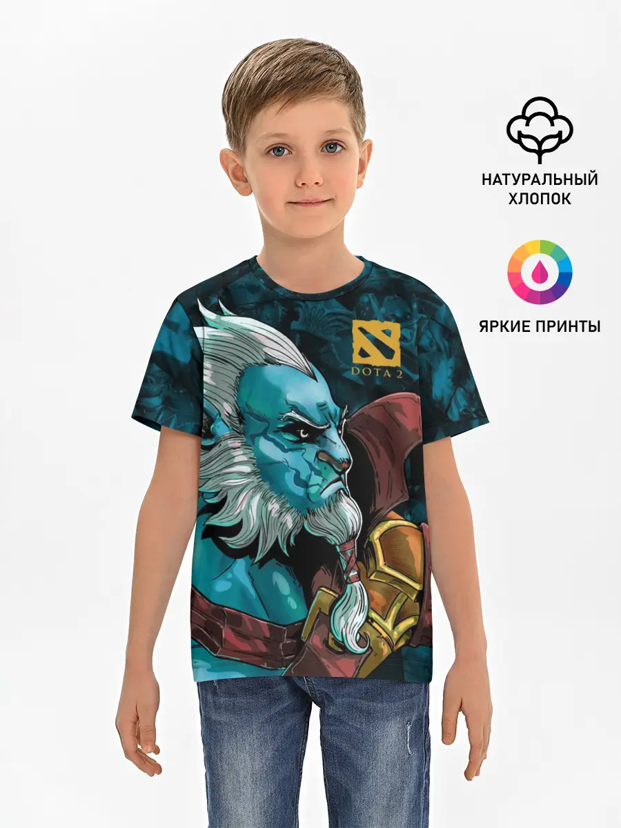 Детская базовая футболка / Фантом Лансер, DOTA 2
