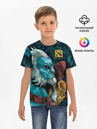 Детская базовая футболка / Фантом Лансер, DOTA 2