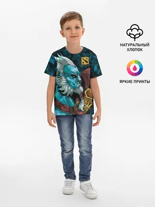 Детская базовая футболка / Фантом Лансер, DOTA 2