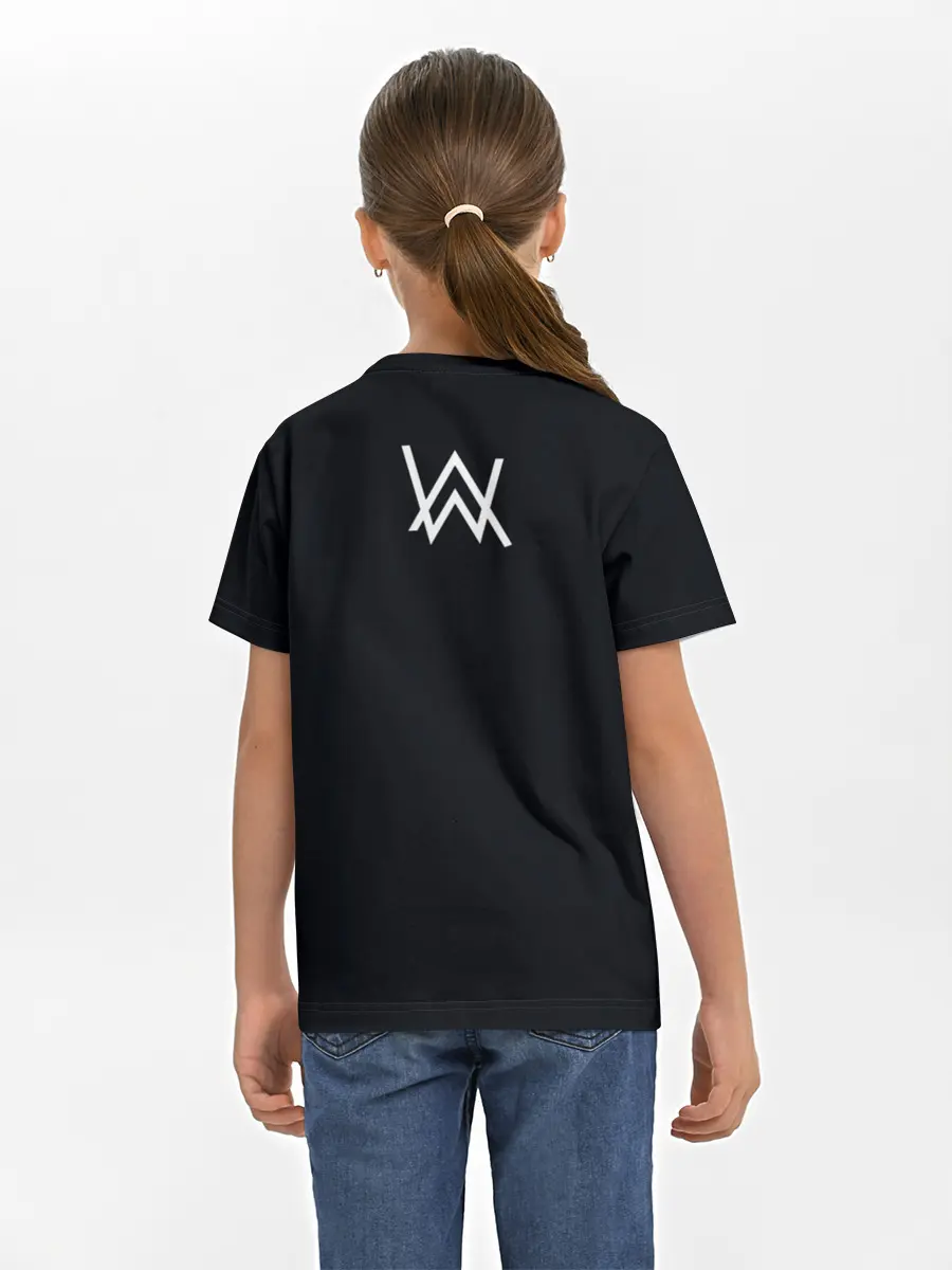 Детская базовая футболка / Alan Walker