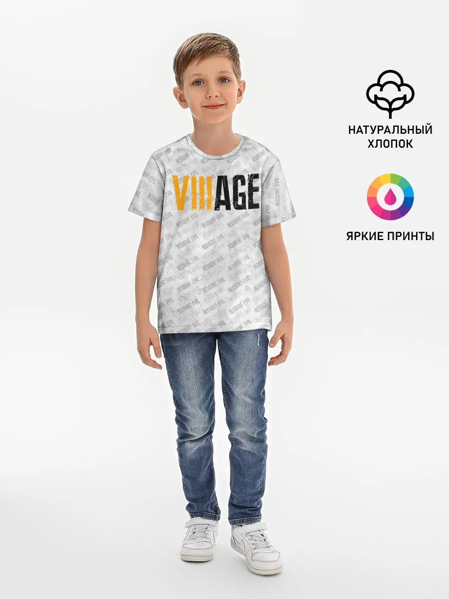 Детская базовая футболка / VILLAGE | ДЕРЕВНЯ ОБИТЕЛЬ ЗЛА
