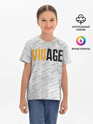 Детская базовая футболка / VILLAGE | ДЕРЕВНЯ ОБИТЕЛЬ ЗЛА